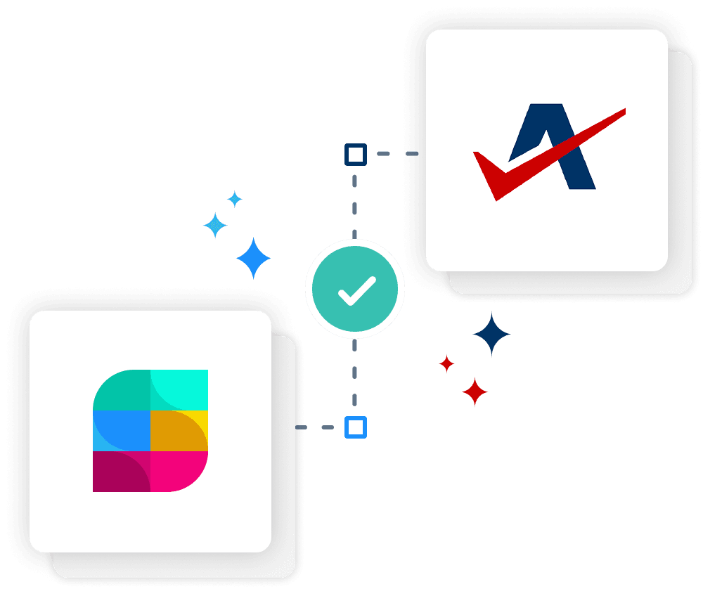 Strety and Autotask logos linked with a two-way sync icon, representing the Strety Autotask integration